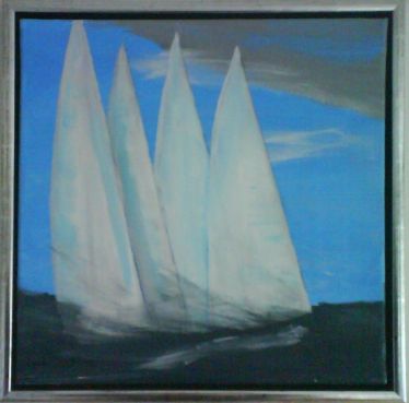 martim maler, malerier af sejlbåde